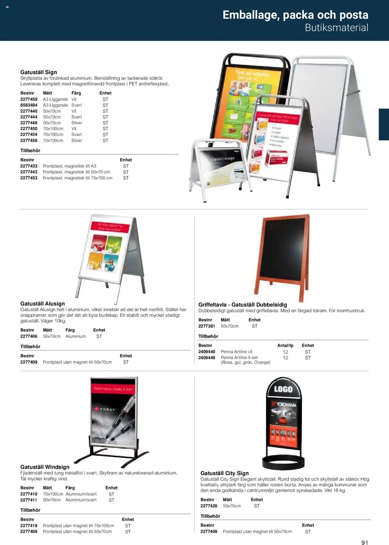 Office Depot reklamblad aktuell från 15.02.2024 | Sida: 93 | Produkter: Penna, Magnet