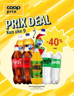 Forhåndsvisning av Coop Prix kundeavis gyldig fra 23.02.2026