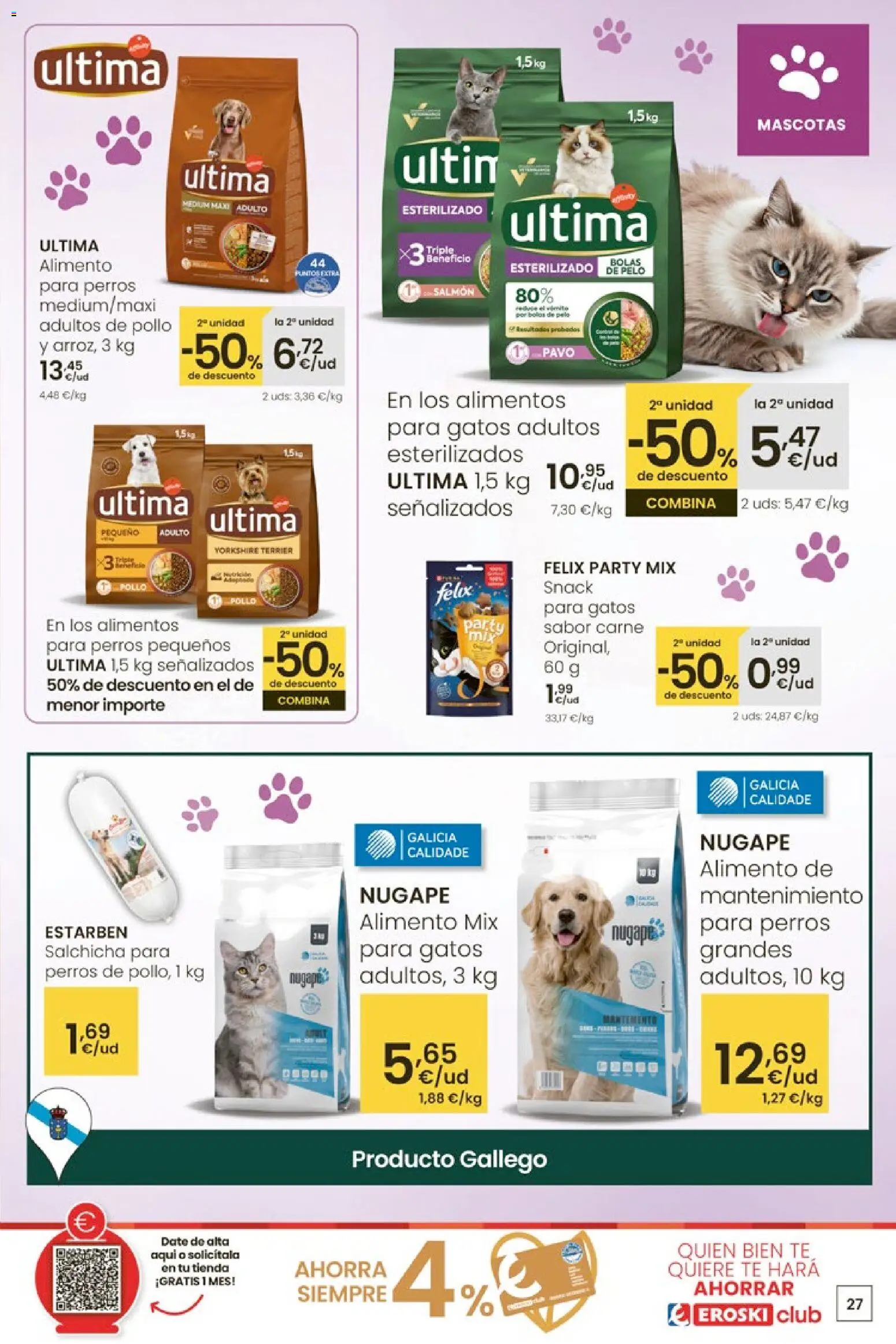 Eroski - 50 de descuento │ válido desde el 26.02.2026 | Página: 27 | Productos: Té, Κούβα