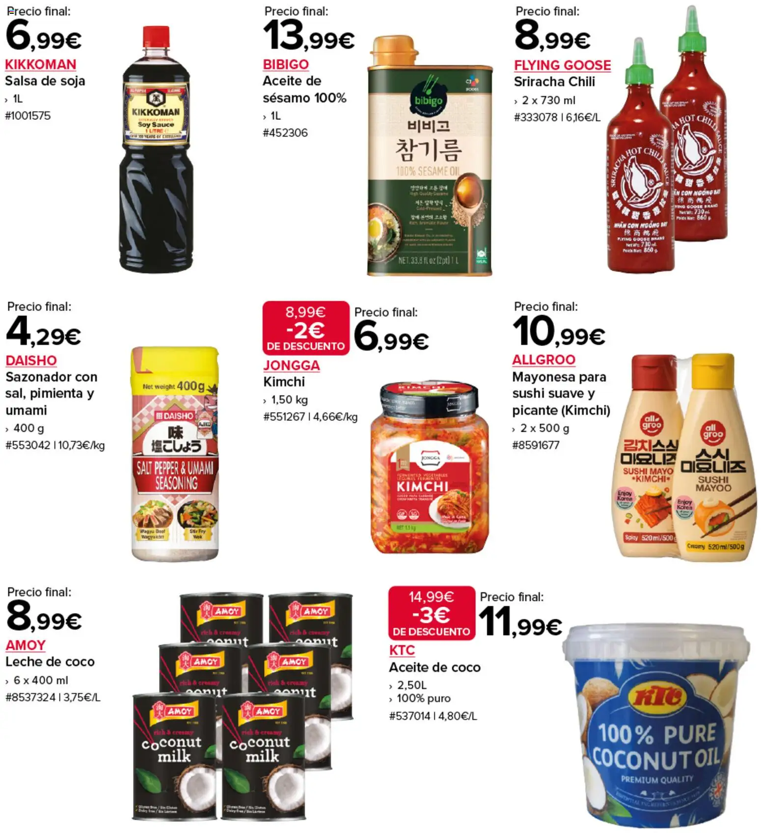 Costco catálogo │ válido desde el 27.01.2026 | Página: 6 | Productos: Leche, Aceite, Aceite de coco, Σιδερώστρα