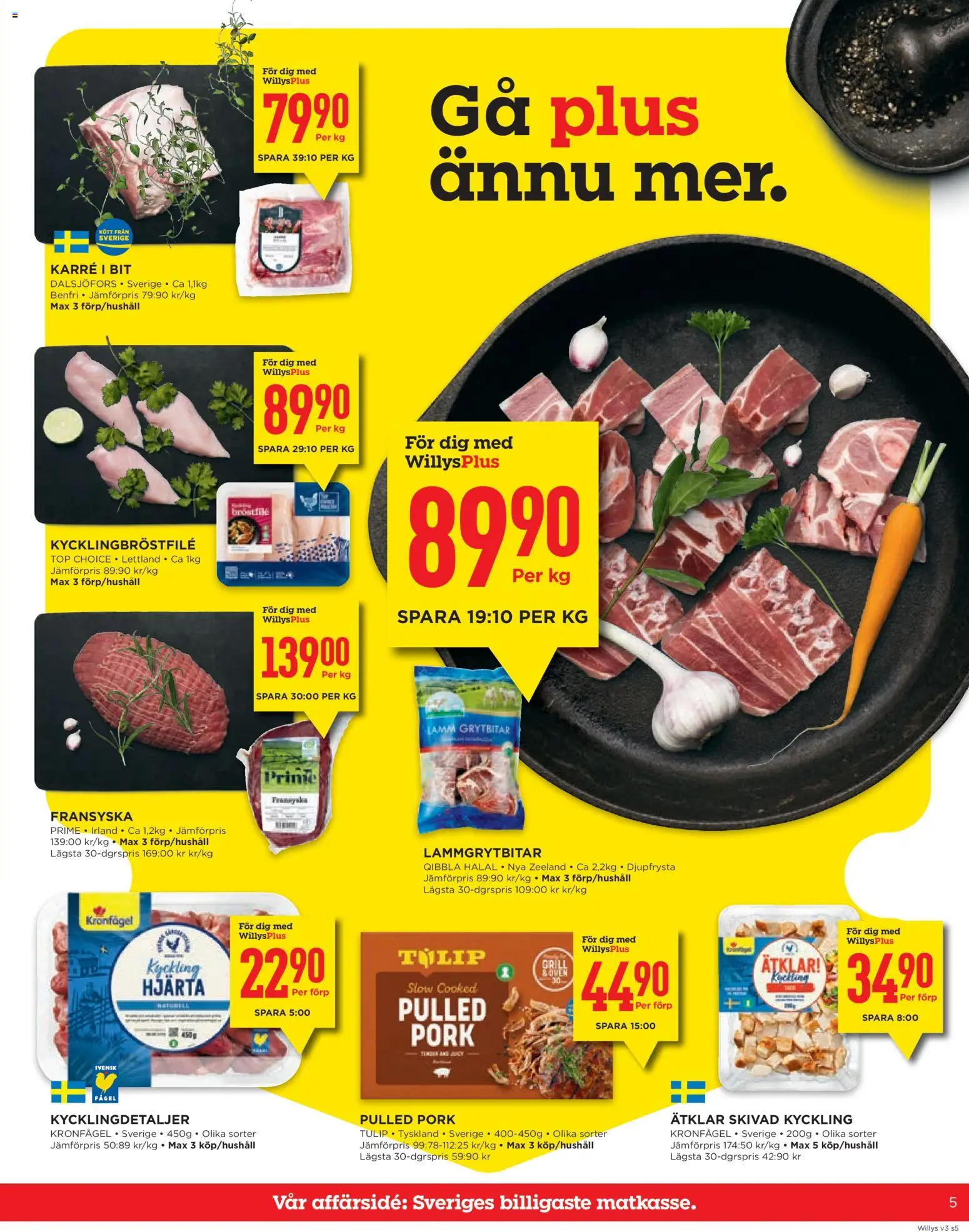 Willys reklamblad aktuell från 12.01.2026 | Sida: 5