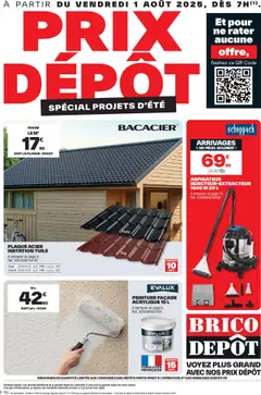 Brico Dépôt - Prévisualisation de Brico Dépôt catalogue valide à partir de 01.08.2025