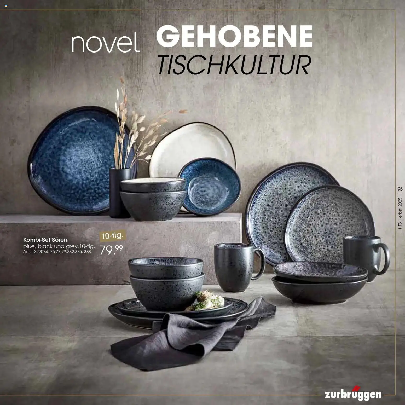 Zurbrüggen - Zurbrüggen: Raum für neue Lieblingsstücke – gültig ab 19.10.2025 | Seite: 95