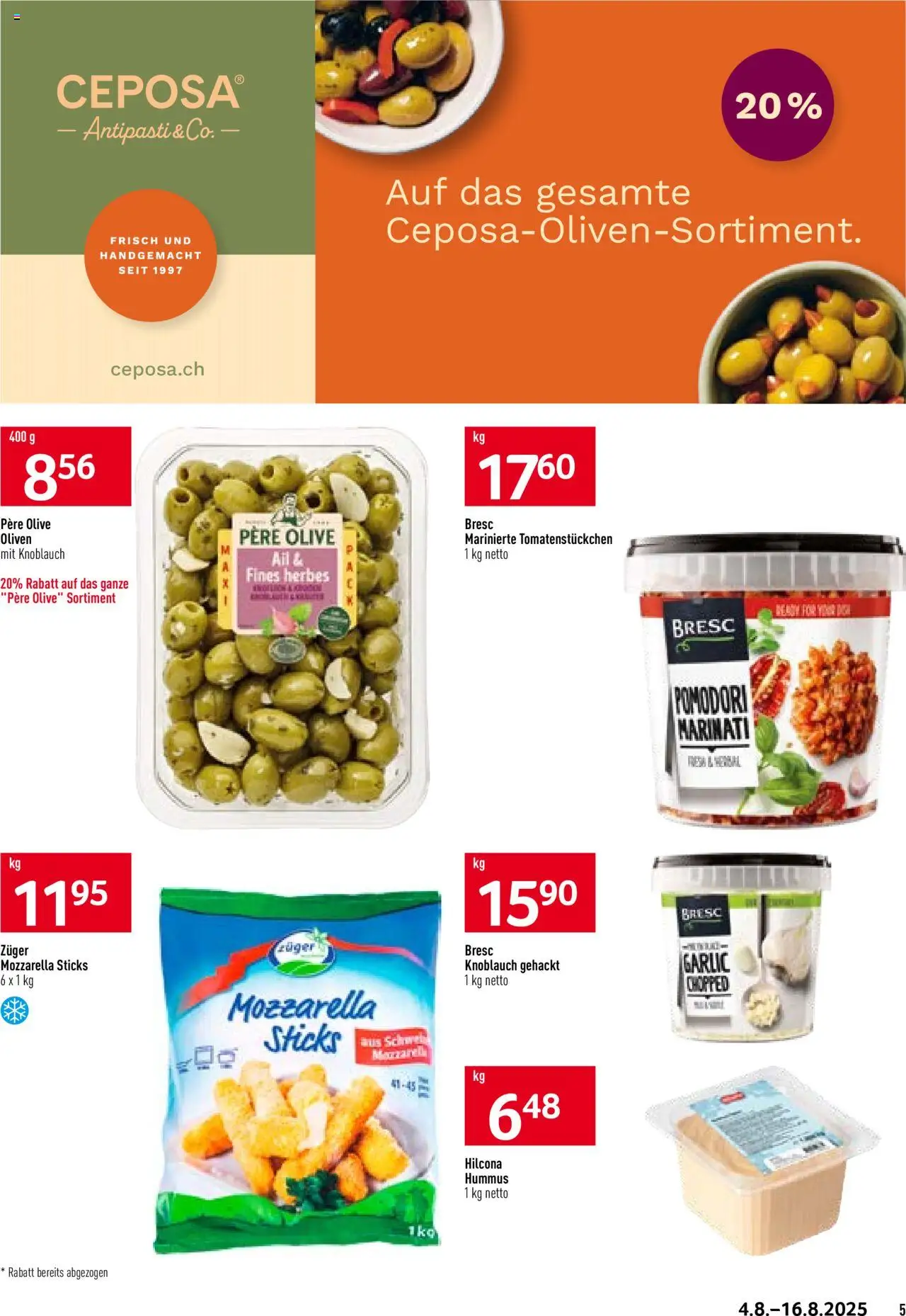 Prodega Aktionen Mediterran ab 04.08.2025 | Seite: 5 | Produkte: Knoblauch