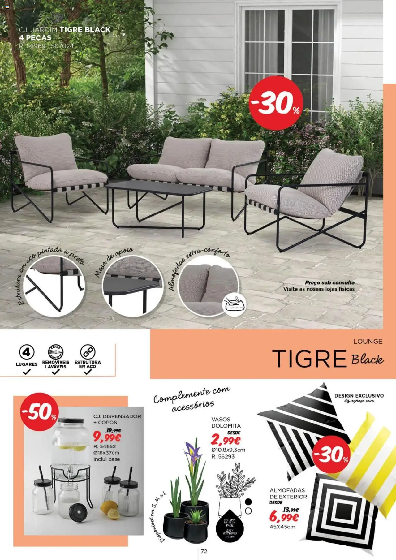 Espaço Casa - Catálogo  Ec Ar Livre  2025 │ válido de 04.03.2025 | Página: 72 | Produtos: Copos, Base, Mesa, Mel