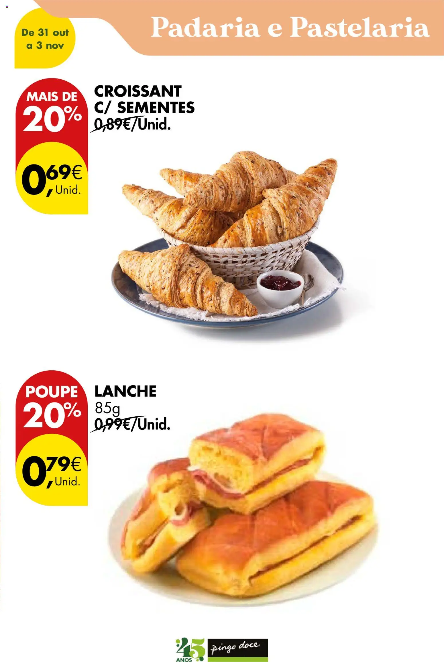 Pingo Doce Poupe este Fim de Semana │ válido de 31.10.2025 | Página: 9 | Produtos: Padaria