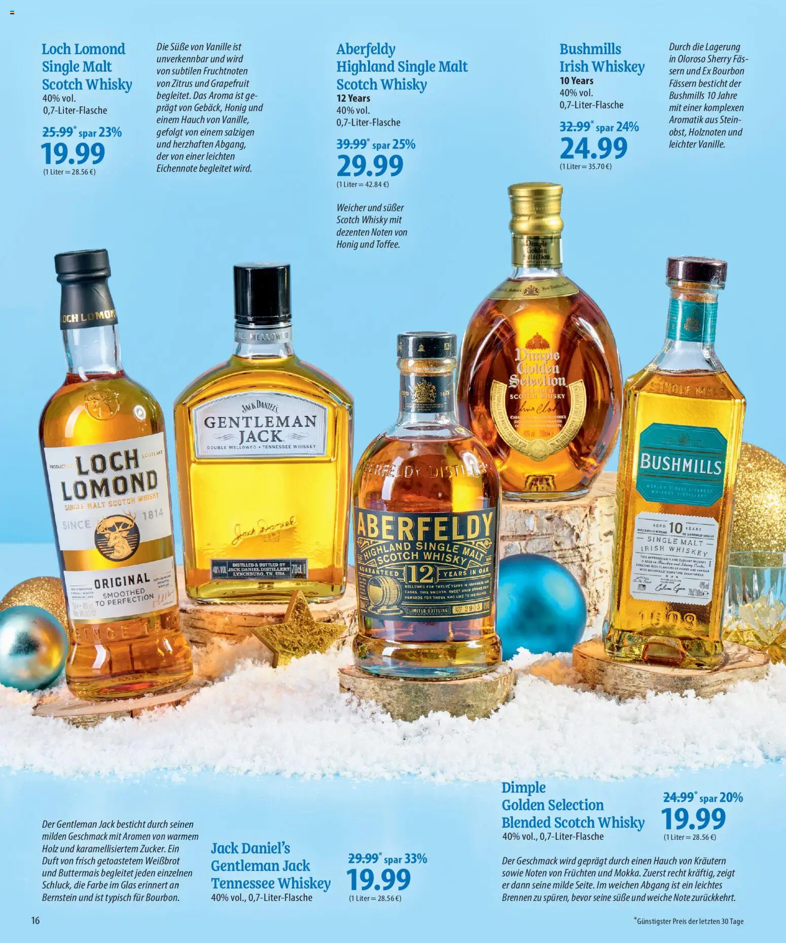 Famila Frohes Festessen – gültig ab 15.12.2025 | Seite: 16 | Produkte: Duft, Grapefruit, Bourbon, Whiskey