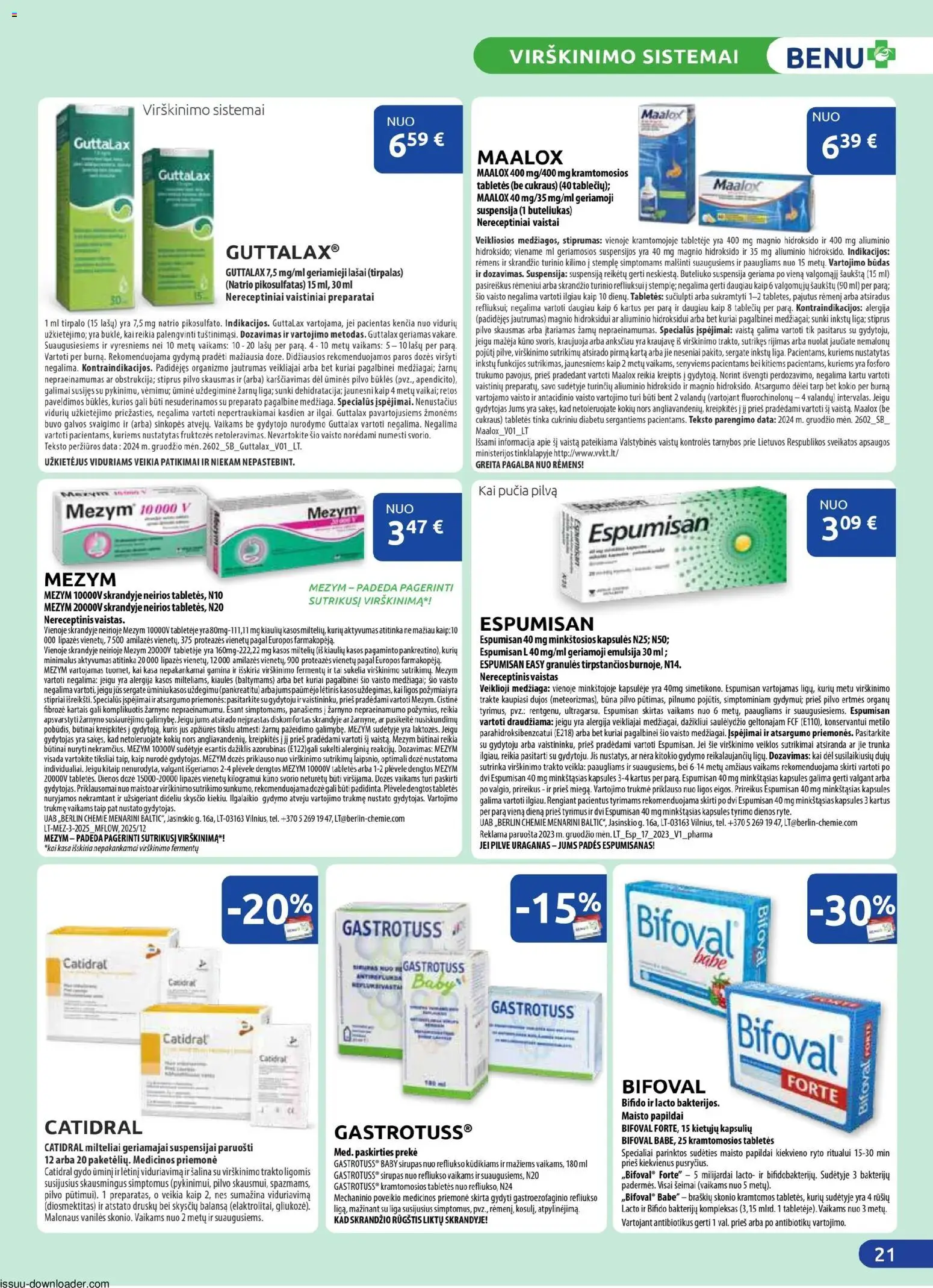 BENU akcijos nuo 01.03.2026 | Puslapis: 21