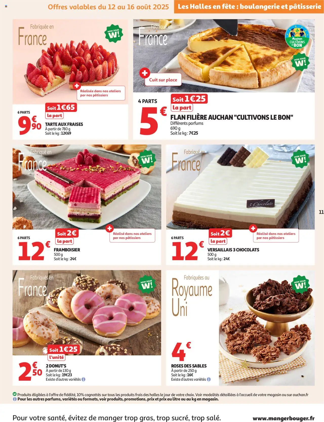  | Page: 11 | Produits: Chocolat, Fraises