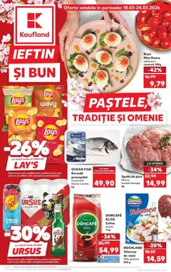 Ofertele Kaufland valabile de la 18.03.2026
