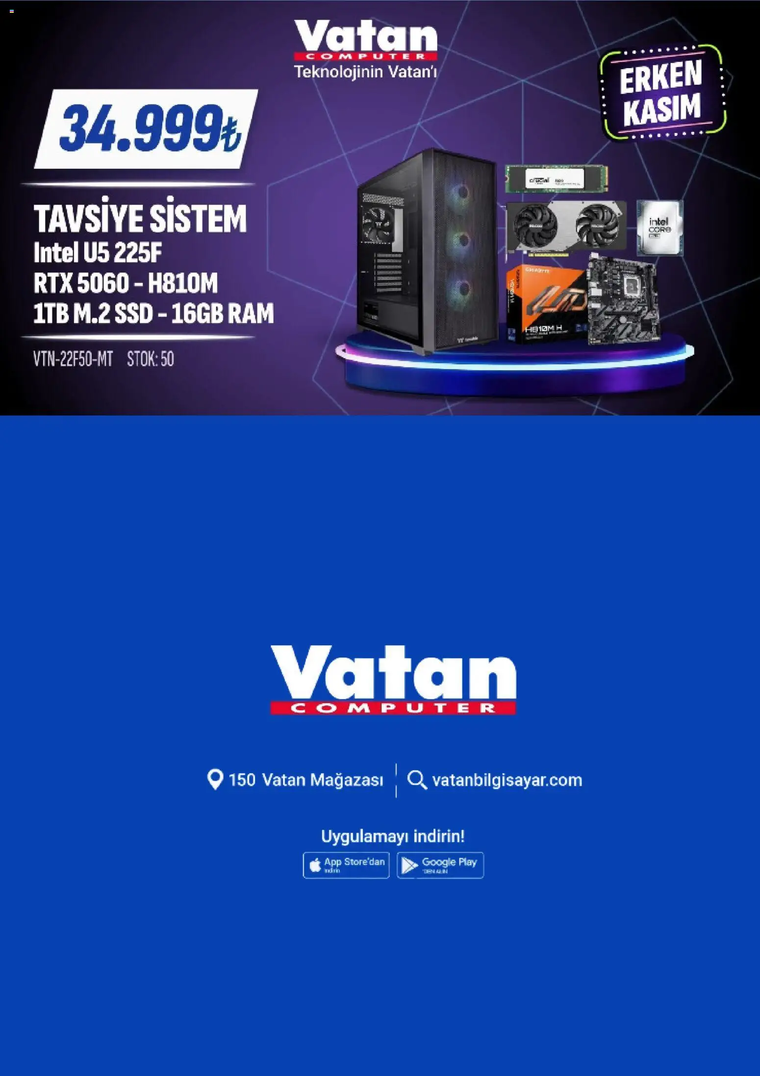 Vatan Bilgisayar İndirim - 27.10.2025 tarihinden itibaren geçerlidir | Sayfa: 7