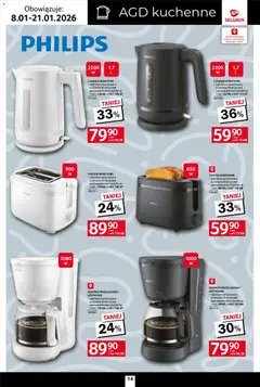 Pogląd oferty "Selgros cash&carry Gazetka - Home&Deco" - ważna od 08.01.2026 | Strona: 14 | Produkty: Czajnik, Toster