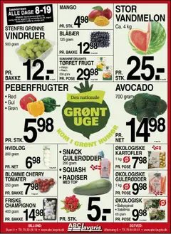 Eksempel på tilbudsavis Abc Lavpris - Tilbudsavis fra butik Abc Lavpris gyldig fra 20.08.2025