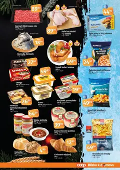 Náhled letáku Trefa leták - COOP TIP TUTY menu od 03.12.2025 | Strana: 3 | Produkty: Kaiserka, Omega, Pomazánka, Hranolky do trouby