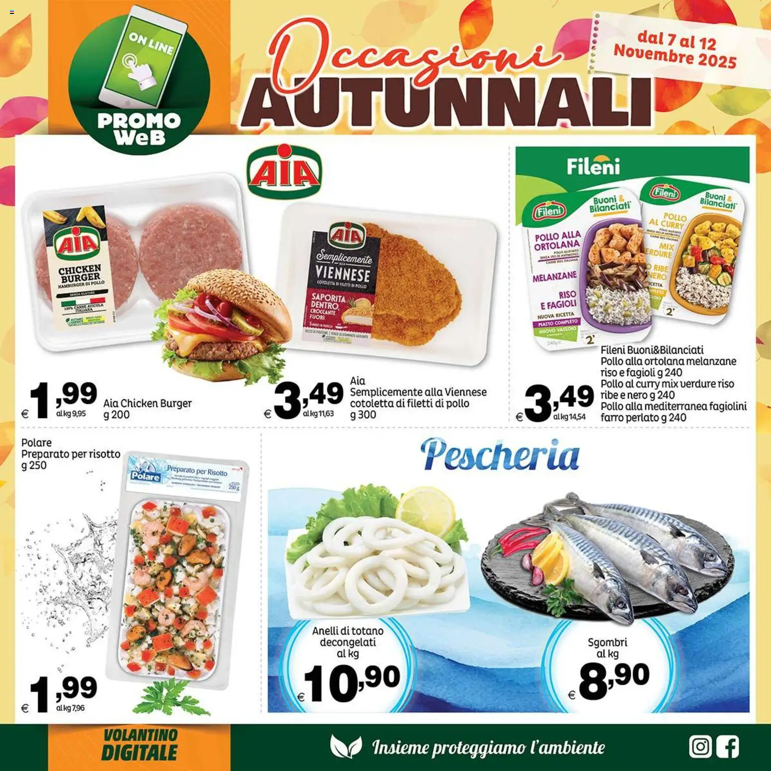 Volantino Elite Supermercati del 07.11.2025 | Pagina: 7 | Prodotti: Melanzane, Piatto, Vassoio, Totano