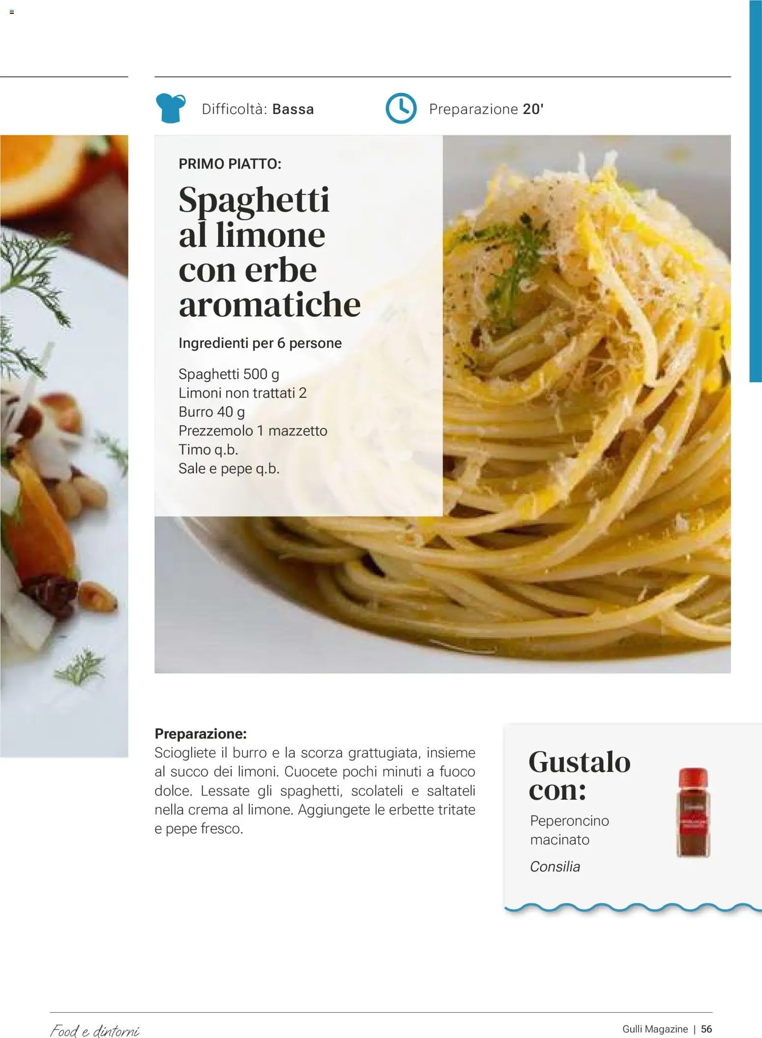 Volantino Gulliver del 01.01.2026 | Pagina: 56 | Prodotti: Succo, Burro, Prezzemolo, Piatto