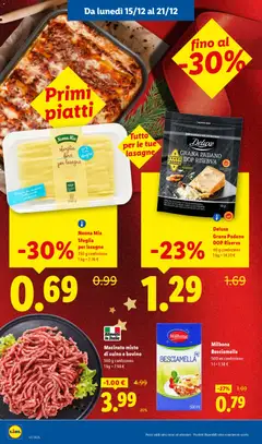 Anteprima del volantino Nonna Mia Sfoglia fine per lasagne, 250 g confezione valido a partire dal 15.12.2025 | Pagina: 10