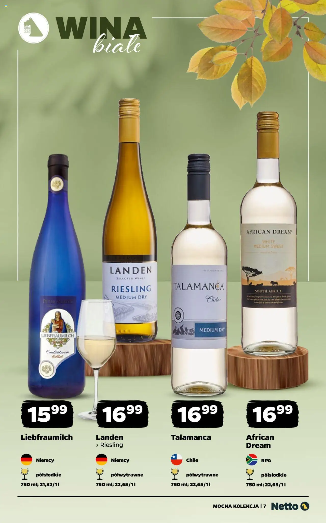 Netto gazetka - Wina od 29.09.2025 | Strona: 7 | Produkty: Riesling