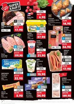 Kaufland leták - Ostrava od 04.06.2025 | Strana: 2 | Produkty: Sýr Smetanito, Kuřecí prsní řízky, Margarín Flora, Milka zmrzlina