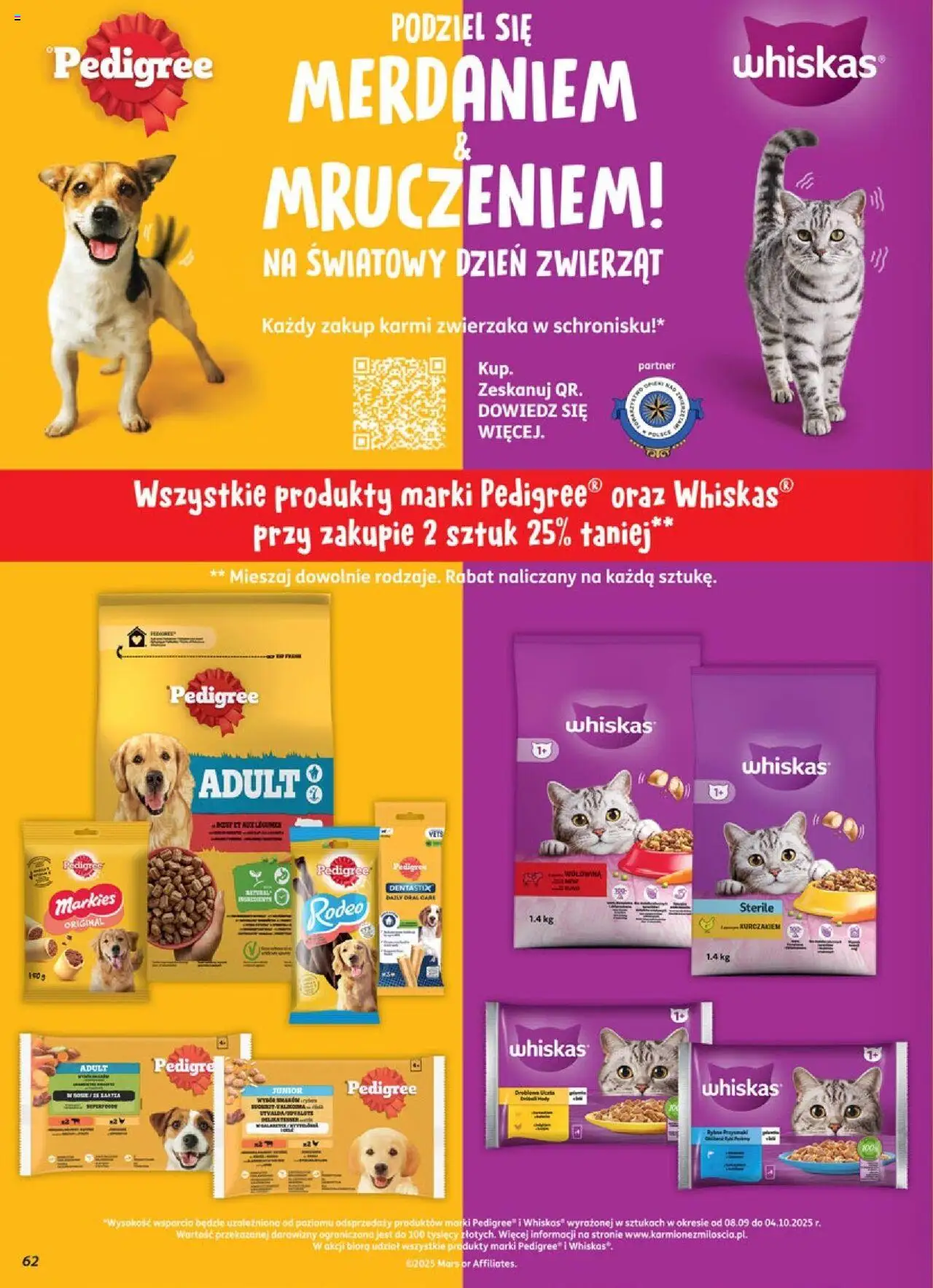Dino Gazetka od 01.10.2025 | Strona: 62 | Produkty: Pedigree, Wołowina