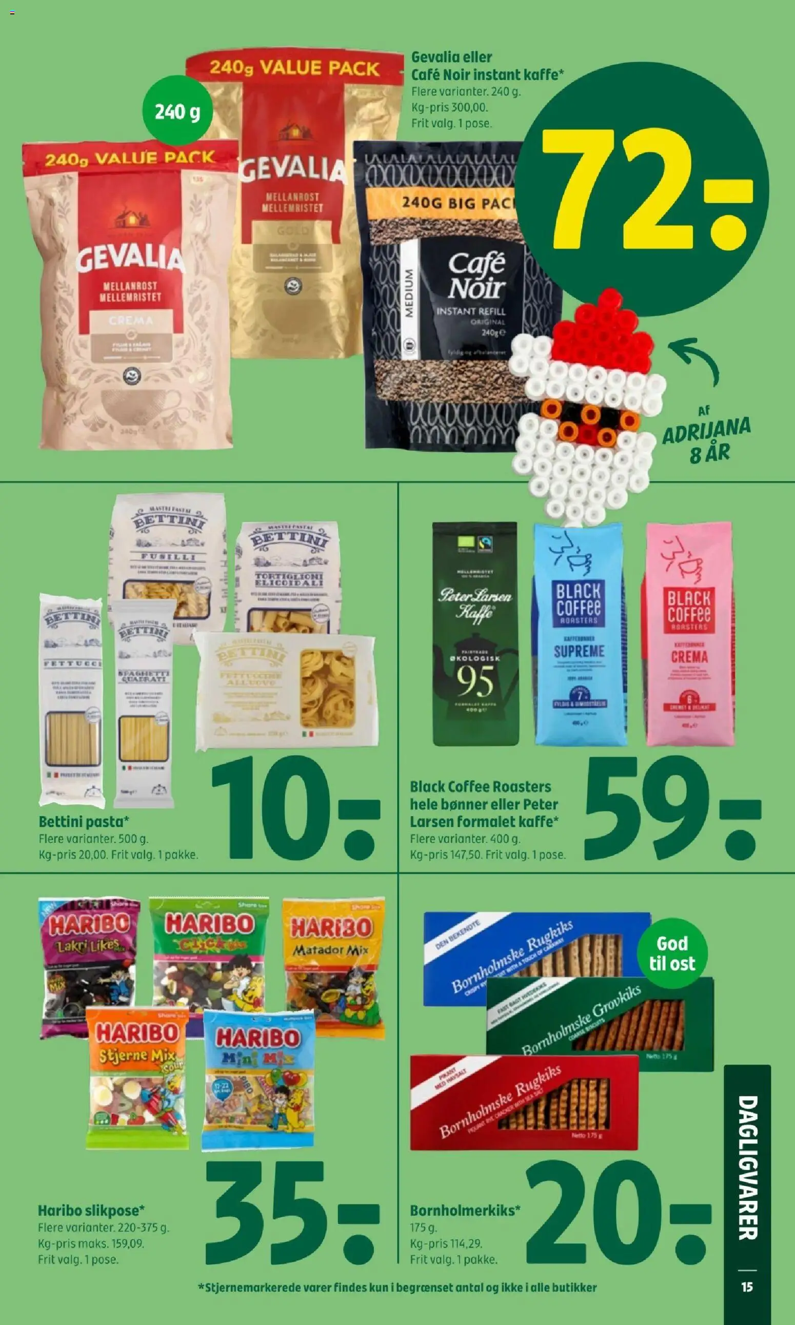 Coop 365 tilbudsavis – gyldig fra 11.12.2025 | Side: 17 | Produkter: Ost, Kaffe, Spaghetti, Bønner
