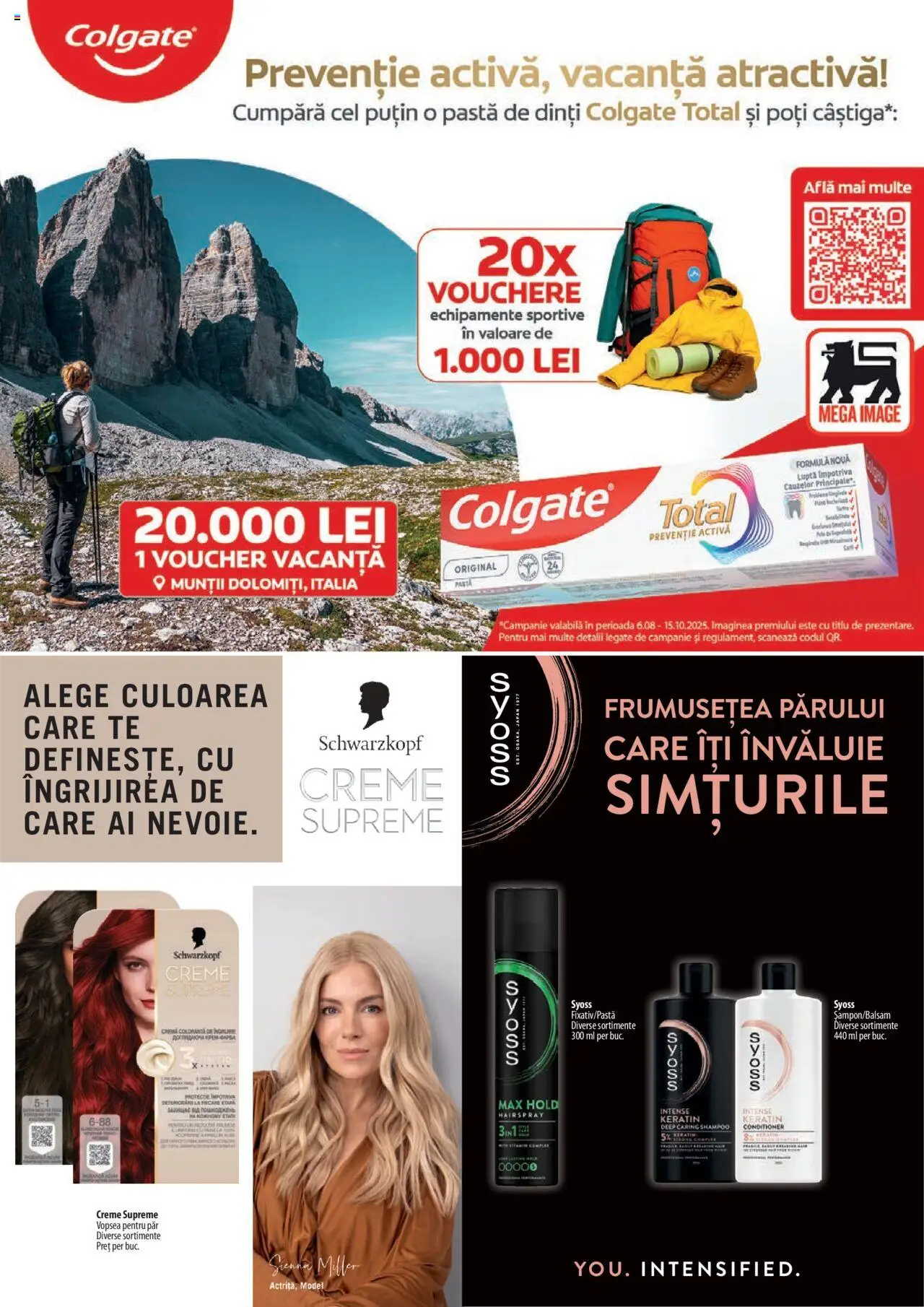 Noul catalog Mega Image – valabil de la 28.08.2025 | Pagină: 44 | Produse: Vopsea, Pastă de dinți