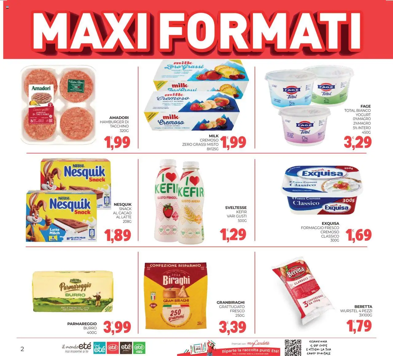 Volantino Eté del 21.10.2025 | Pagina: 2 | Prodotti: Tè, Tacchino, Burro, Wurstel