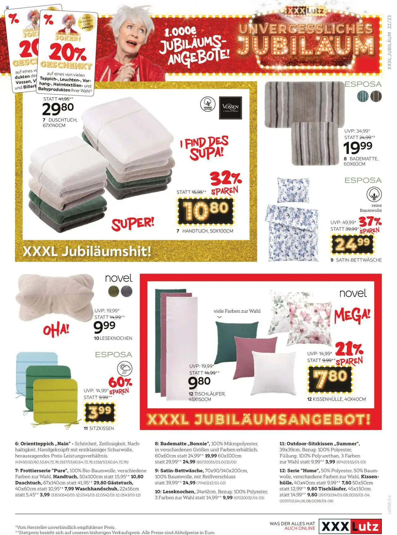 XXXLutz Prospekt aktuell gültig ab 29.07.2025 | Seite: 23 | Produkte: Kissen