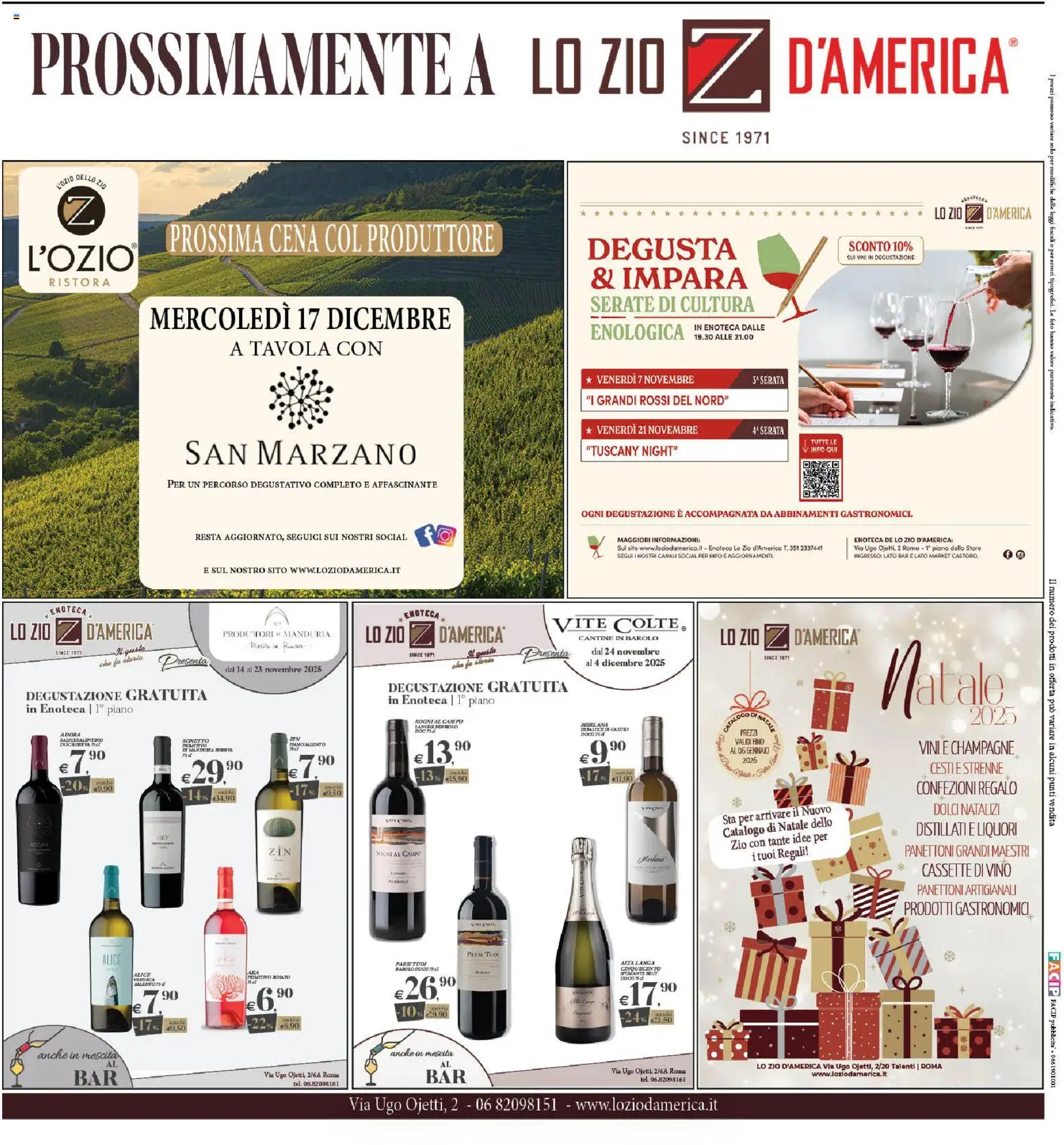 Volantino Il Castoro del 07.11.2025 | Pagina: 20 | Prodotti: Vino, Champagne, Enoteca