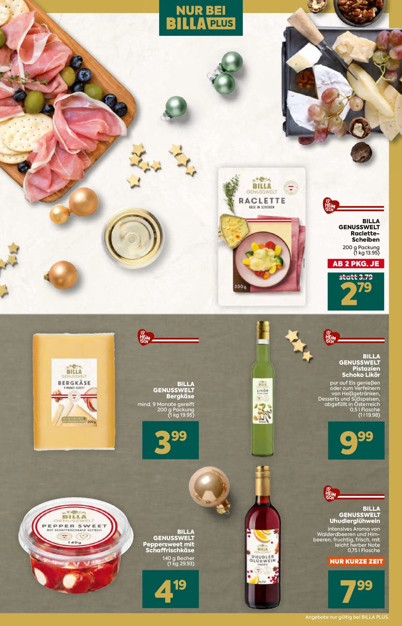 Billa - Sonderflugblatt gültig ab 13.11.2025 | Seite: 15 | Produkte: Eis, Käse