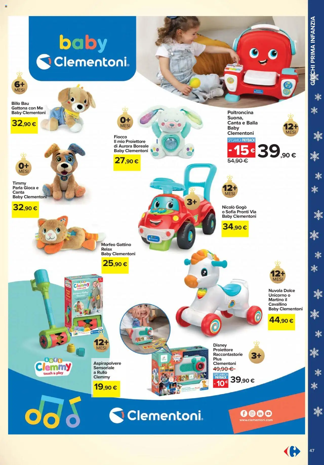 Volantino Carrefour del 24.10.2025 | Pagina: 47 | Prodotti: Rullo, Aspirapolvere
