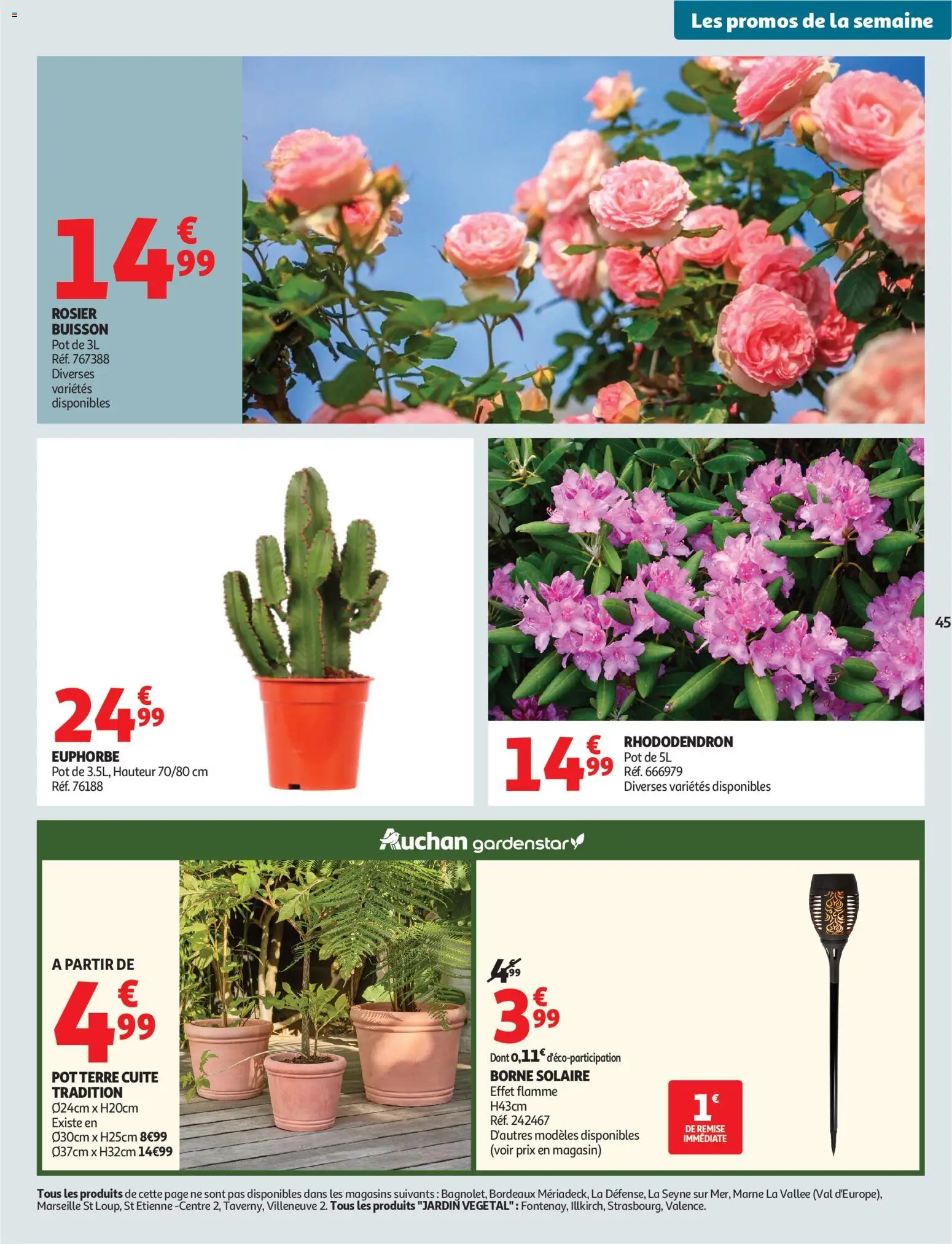 {H1} | Page: 49 | Produits: Rosier, Rhododendron