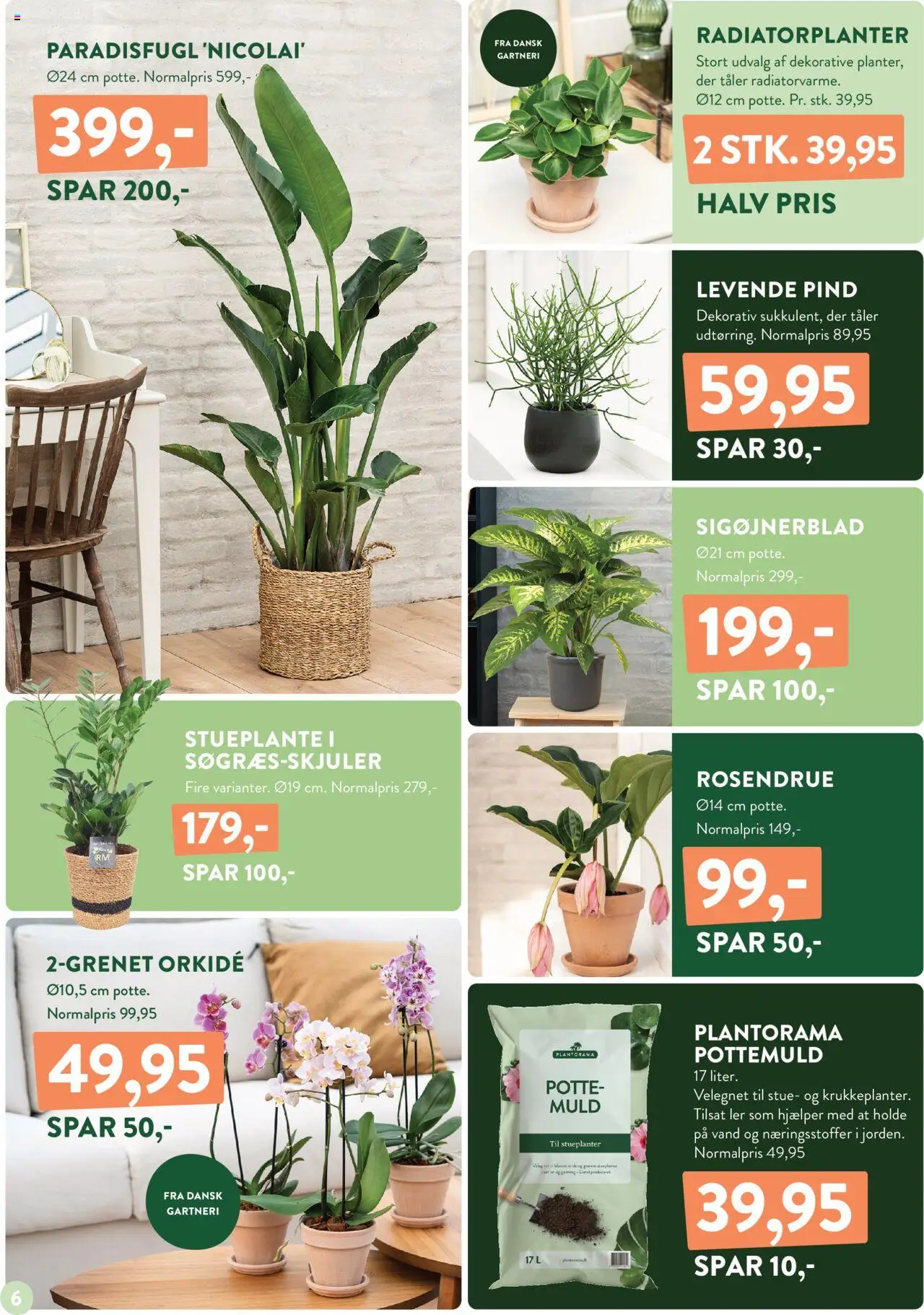 Plantorama tilbudsavis – gyldig fra 10.10.2025 | Side: 6 | Produkter: Søm