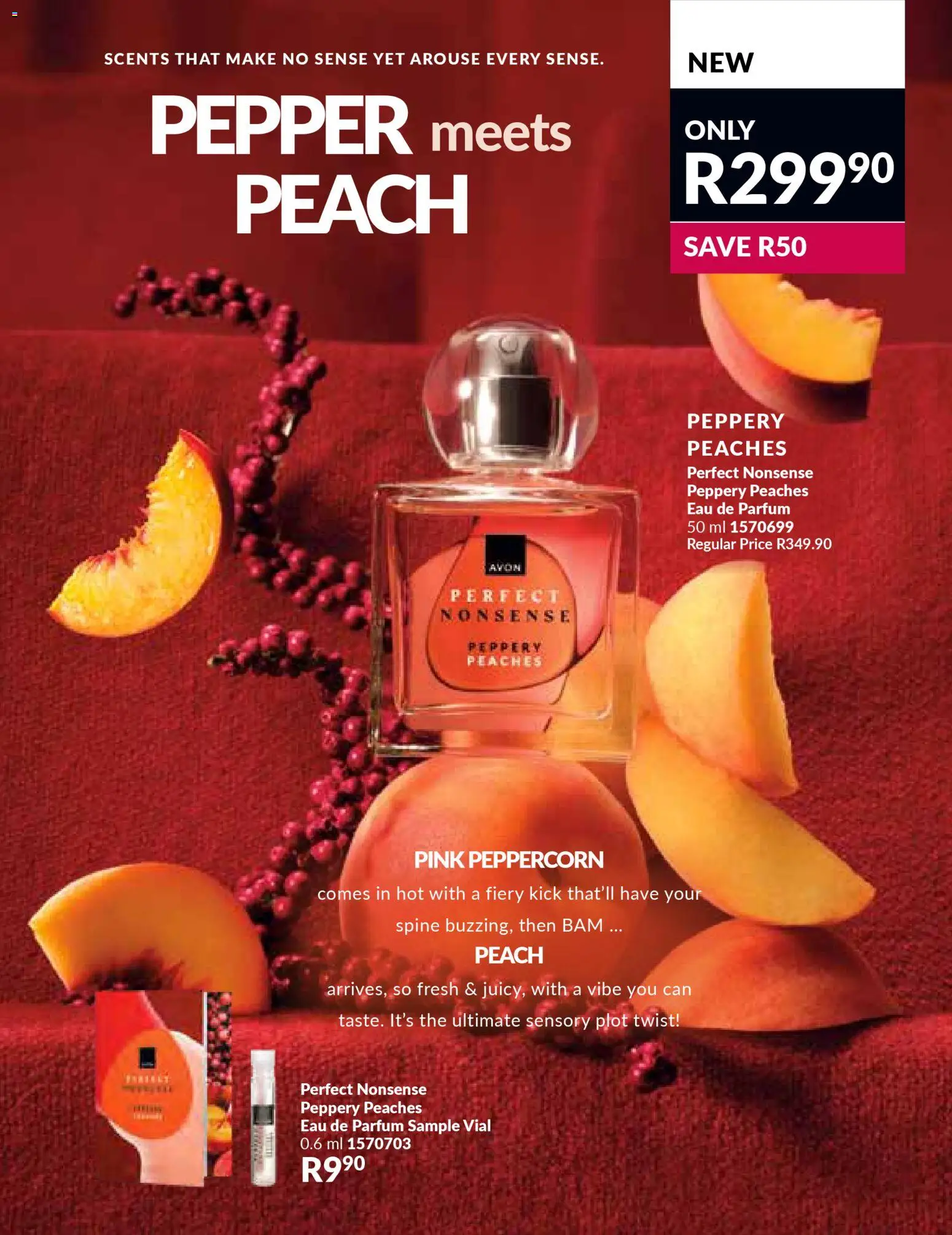 New Avon catalogue – valid from 01.12.2025 | Page: 89 | Products: Pepper, Peach