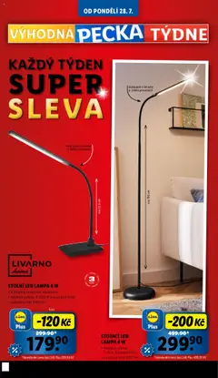 Lidl leták od 28.07.2025 | Strana: 6 | Produkty: LED lampa, Stojací LED lampa, Lampa, LED