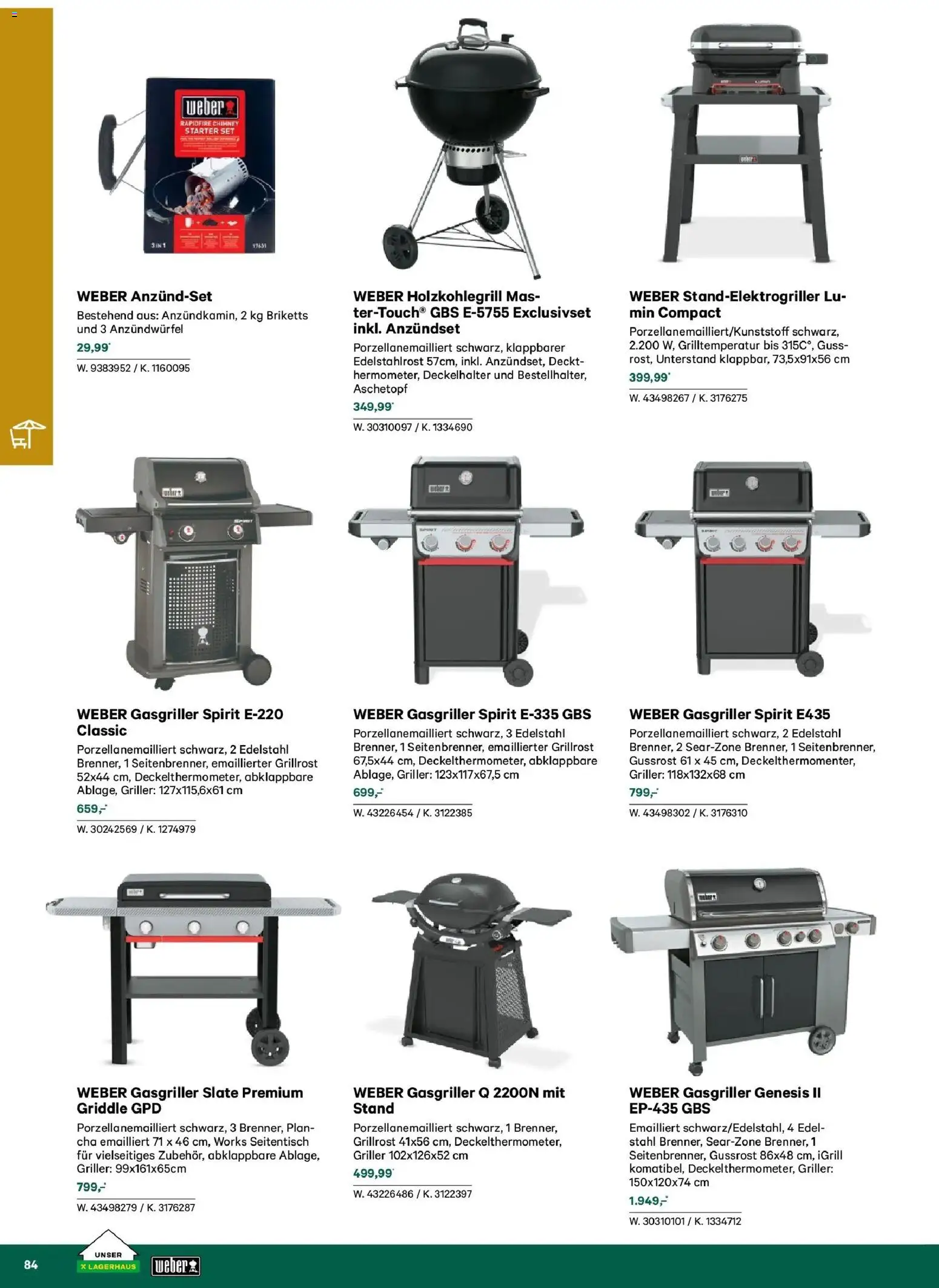 Lagerhaus Garten & Freizeit Katalog 2026 gültig ab 01.03.2026 | Seite: 84