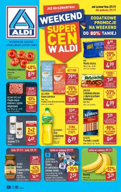 Pogląd oferty "Aldi Gazetka - Okazje na weekend" - ważna od 27.11.2025