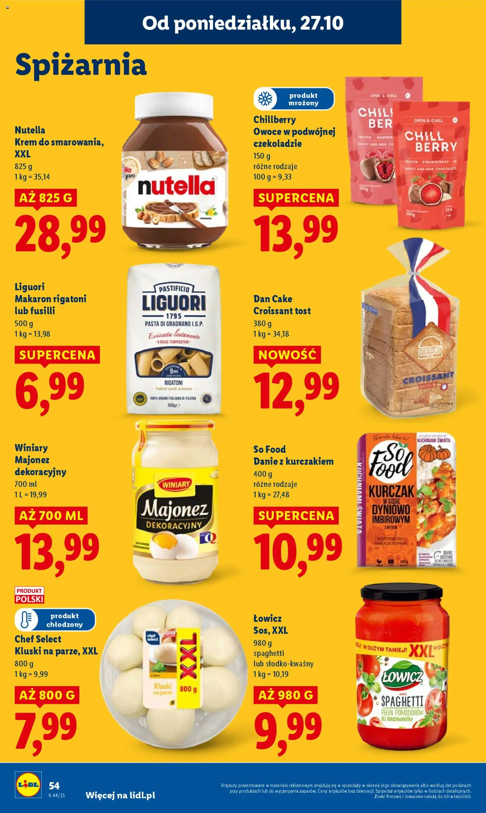 Lidl Gazetka od 27.10.2025 | Strona: 58