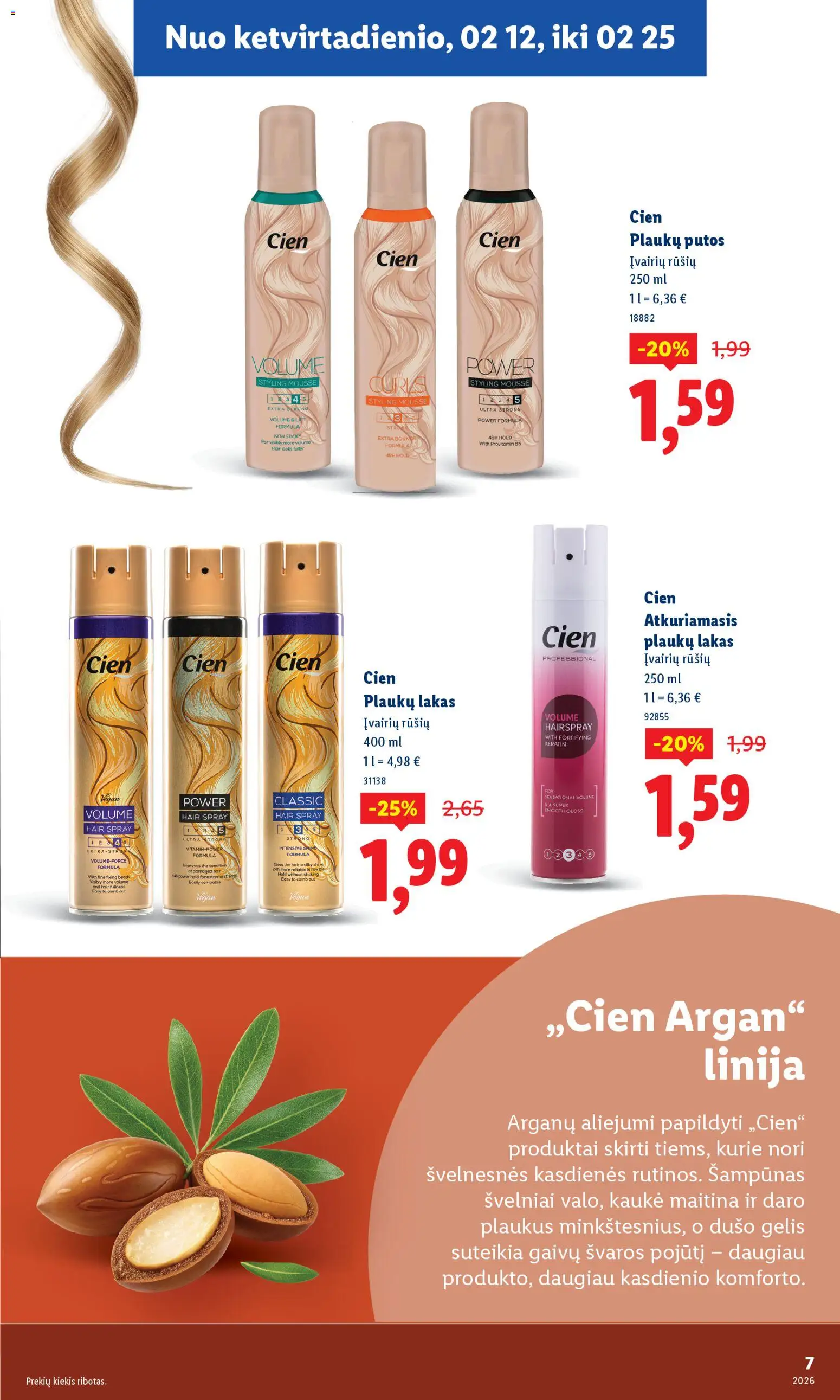 LIDL akcijos nuo 12.02.2026 | Puslapis: 7