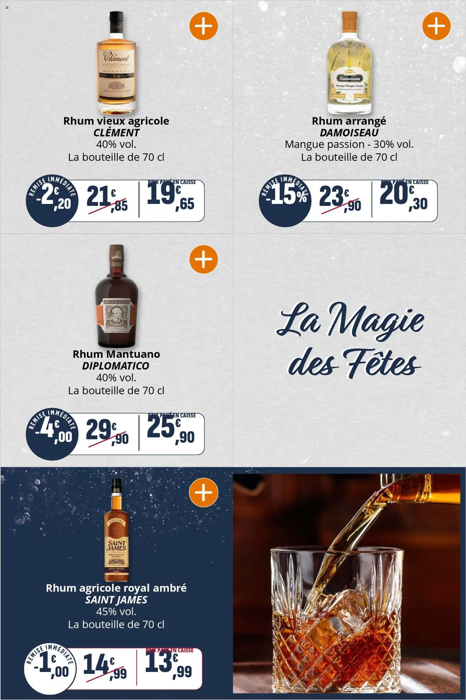 {H1} | Page: 34 | Produits: Mangue, Rhum, Pois