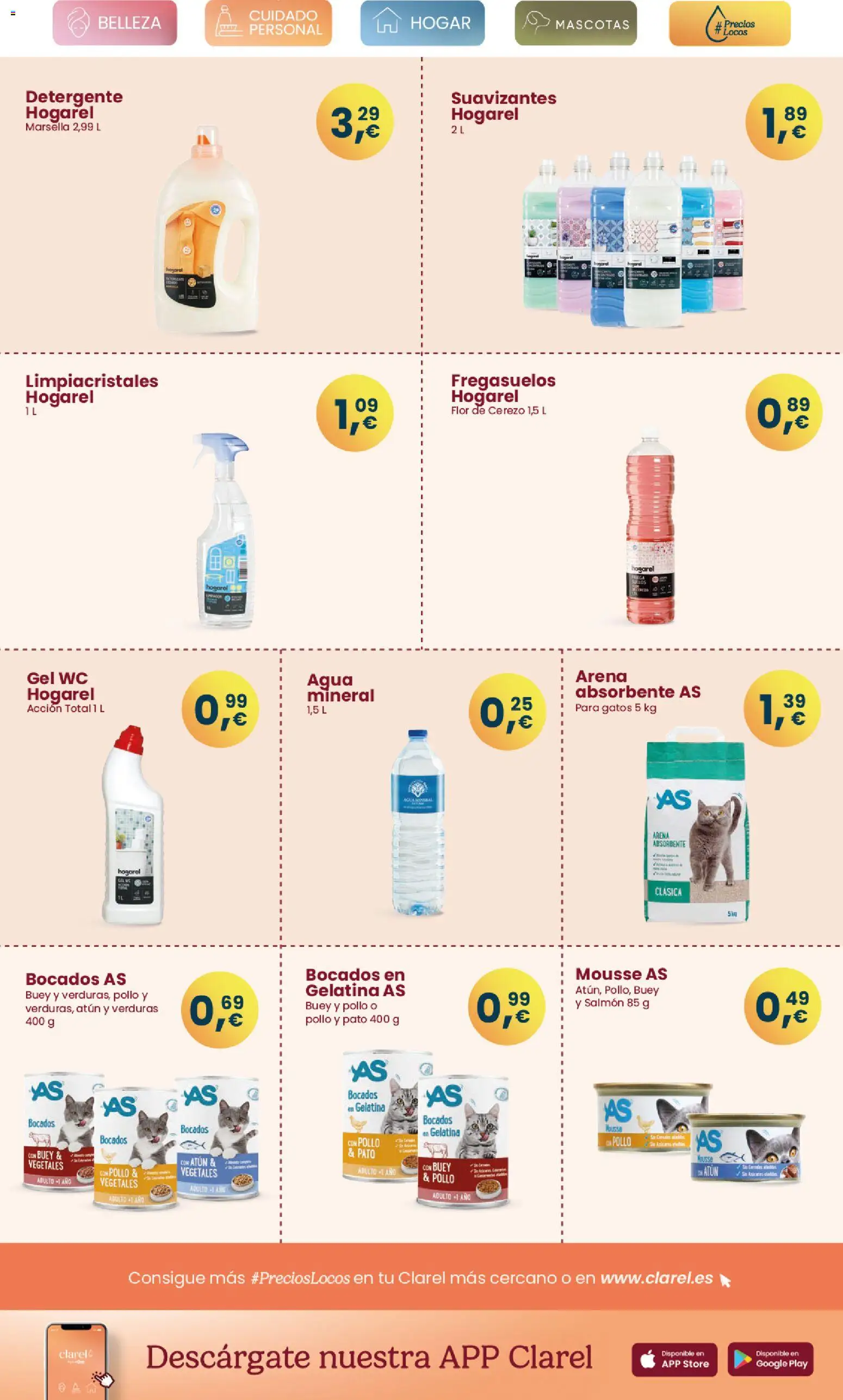 Clarel - folleto │ válido desde el 11.02.2026 | Página: 13 | Productos: Gelatina, Mousse, Detergente, Agua mineral