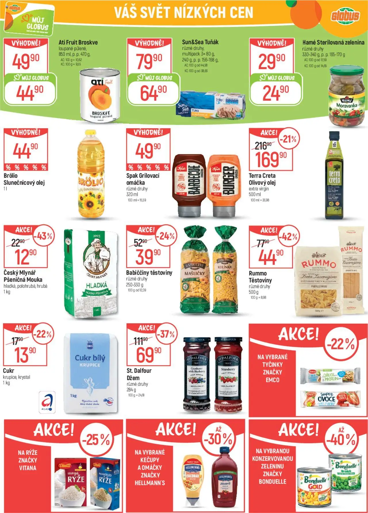 Globus leták od 20.08.2025 | Strana: 22 | Produkty: Olivový olej, Olej, Miš, Cheddar