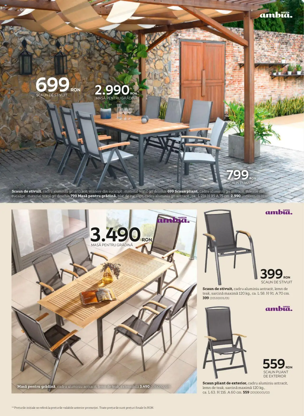 XXXLutz catalog - Grădină – valabil de la 10.03.2025 | Pagină: 8 | Produse: Masă, Scaun