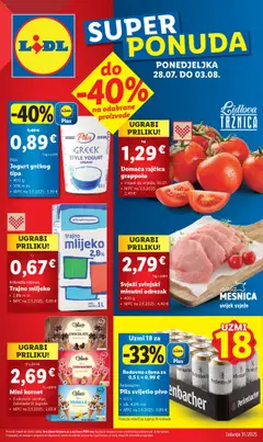 Katalog Lidl - Pregled kataloga iz trgovine Lidl, vrijedi od 28.07.2025