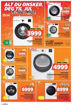 Forhåndsvisning av Power kundeavis gyldig fra 08.12.2025 | Side: 24 | Produkter: Vaskemiddel, Vaskemaskin, Tørketrommel