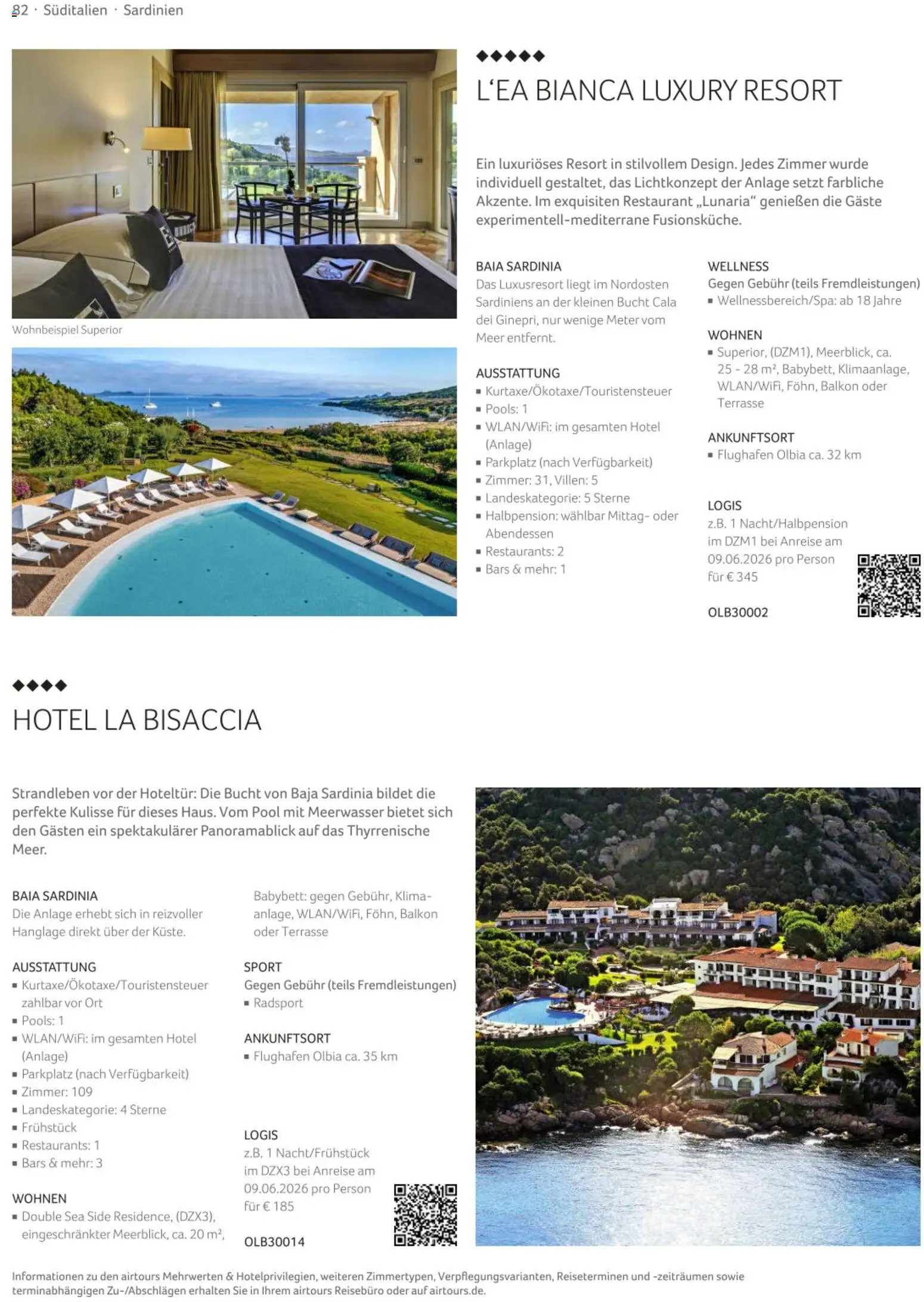 TUI airtours Katalog  Europareisen 2025/26 – gültig ab 01.11.2025 | Seite: 82 | Produkte: Babybett