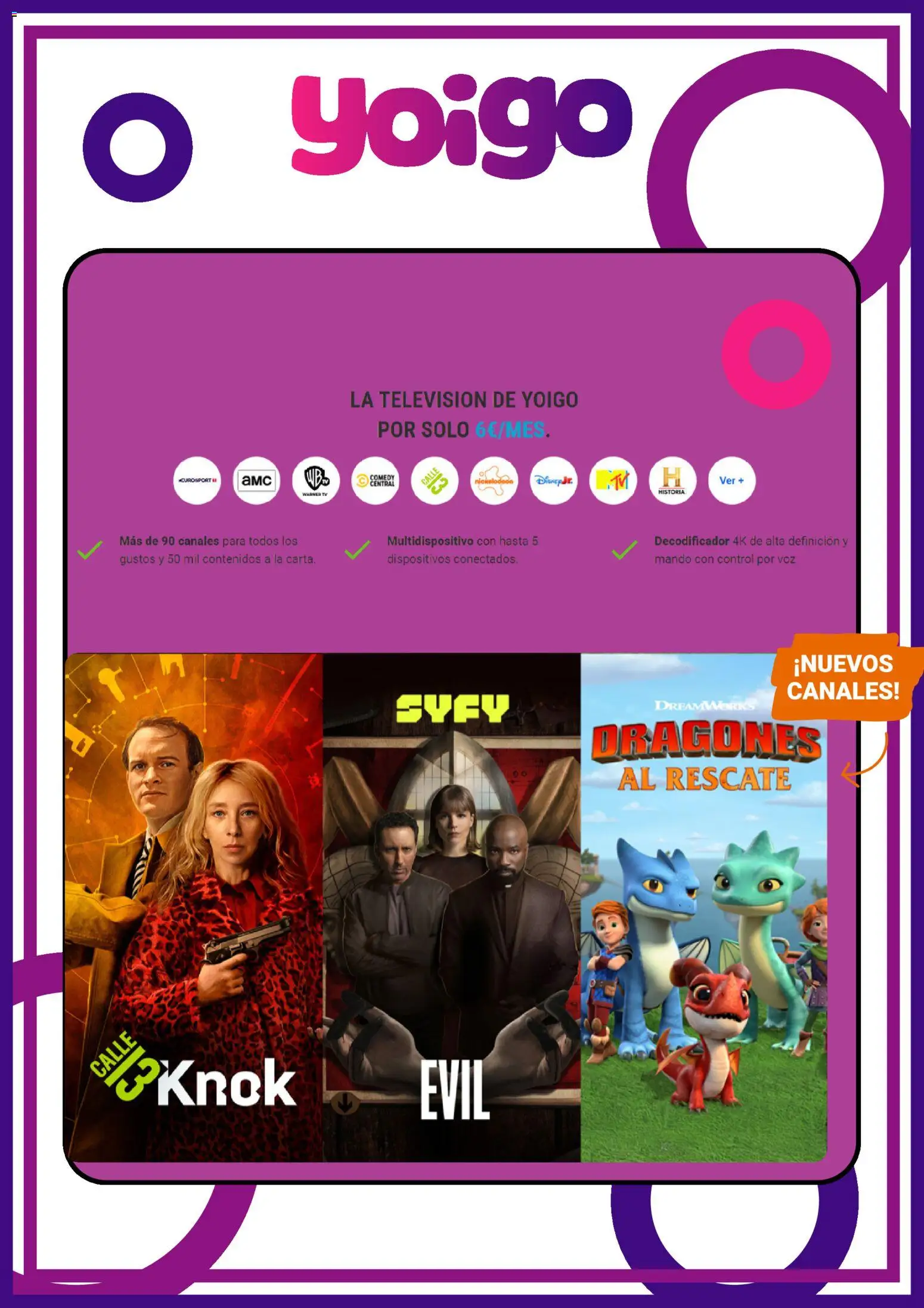 Yoigo ofertas │ válido desde el 15.01.2026 | Página: 2 | Productos: Televisión