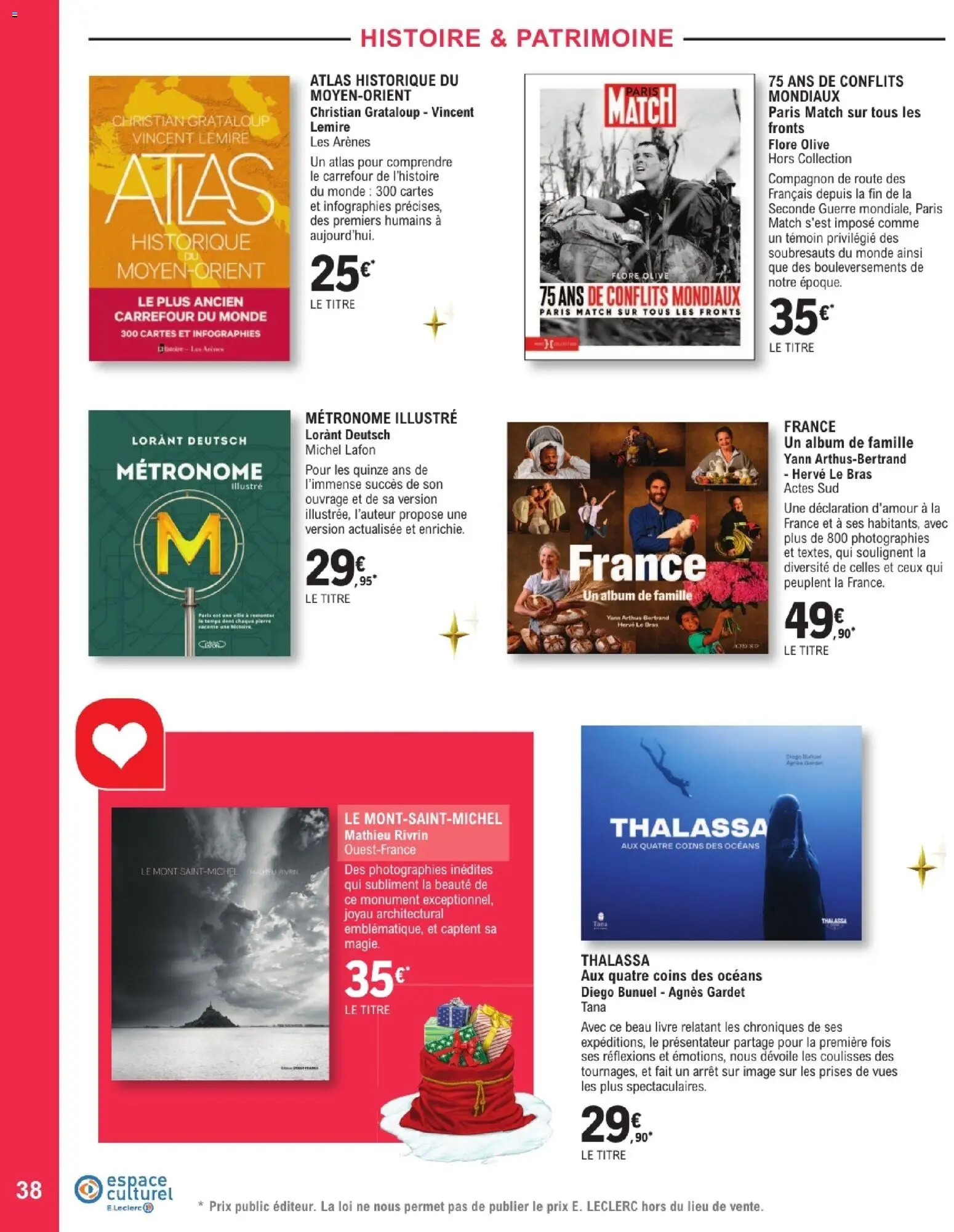 {H1} | Page: 38 | Produits: Olive, Prises, Livre