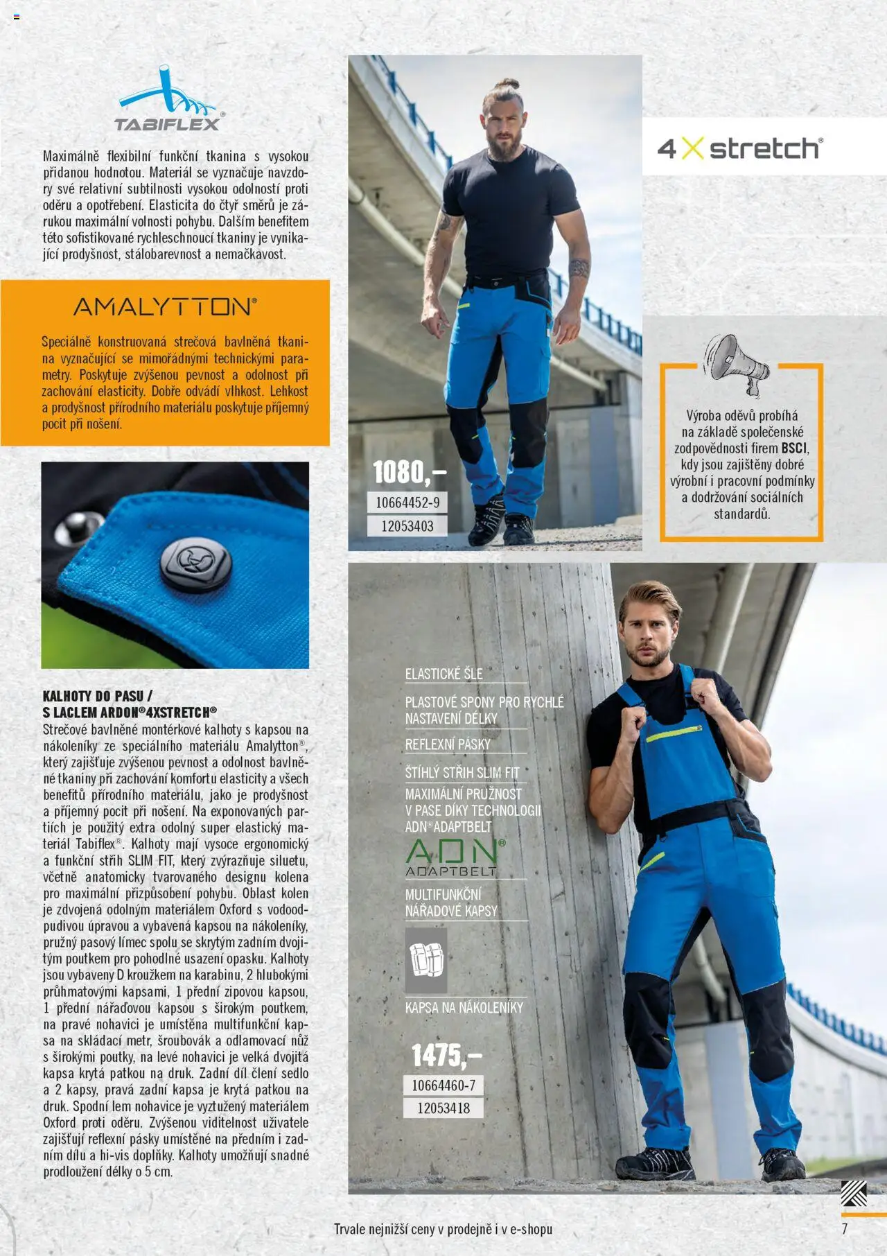 HORNBACH katalog - Pracovní oblečení od 12.04.2025 | Strana: 7 | Produkty: Kalhoty, Šroubovák, Nůž