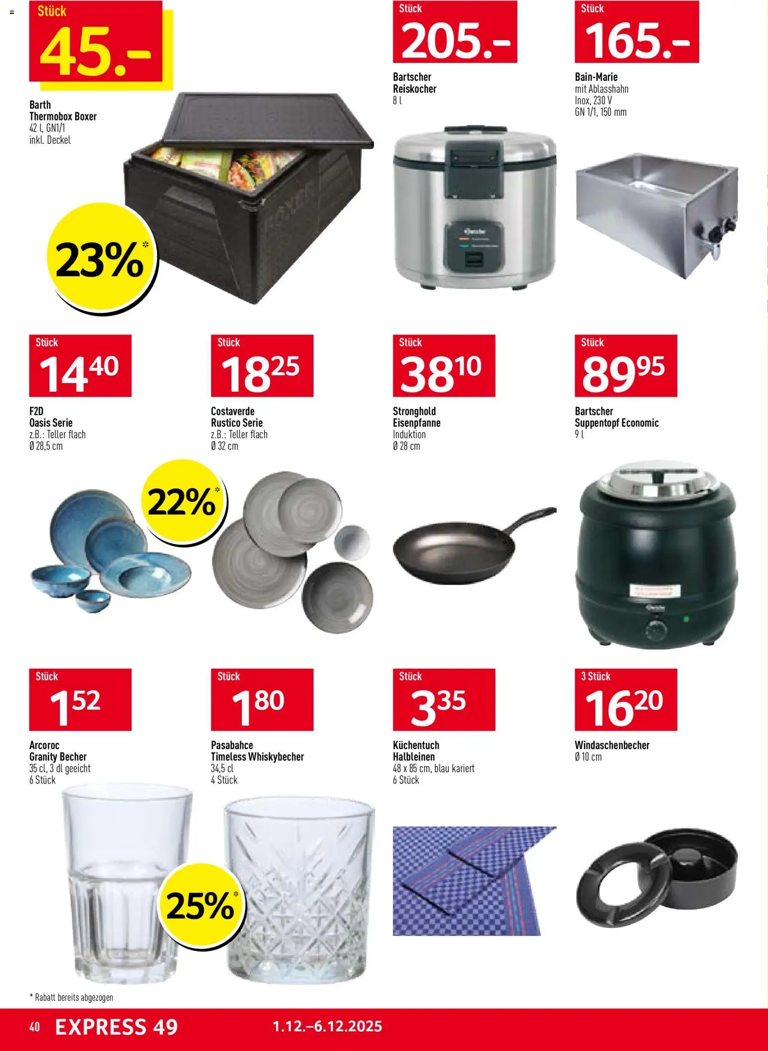 Prodega Aktionen – gültig ab 01.12.2025 | Seite: 40 | Produkte: Boxer